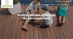 Desktop Screenshot of decibois.fr